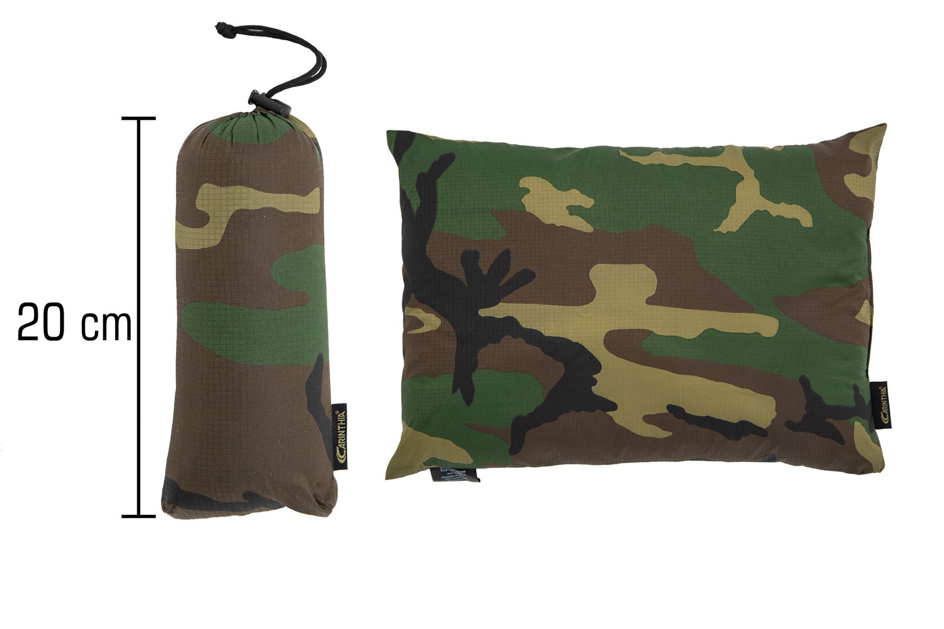 Carinthia Travel Pillow G-LOFT® utazópárna – Woodland