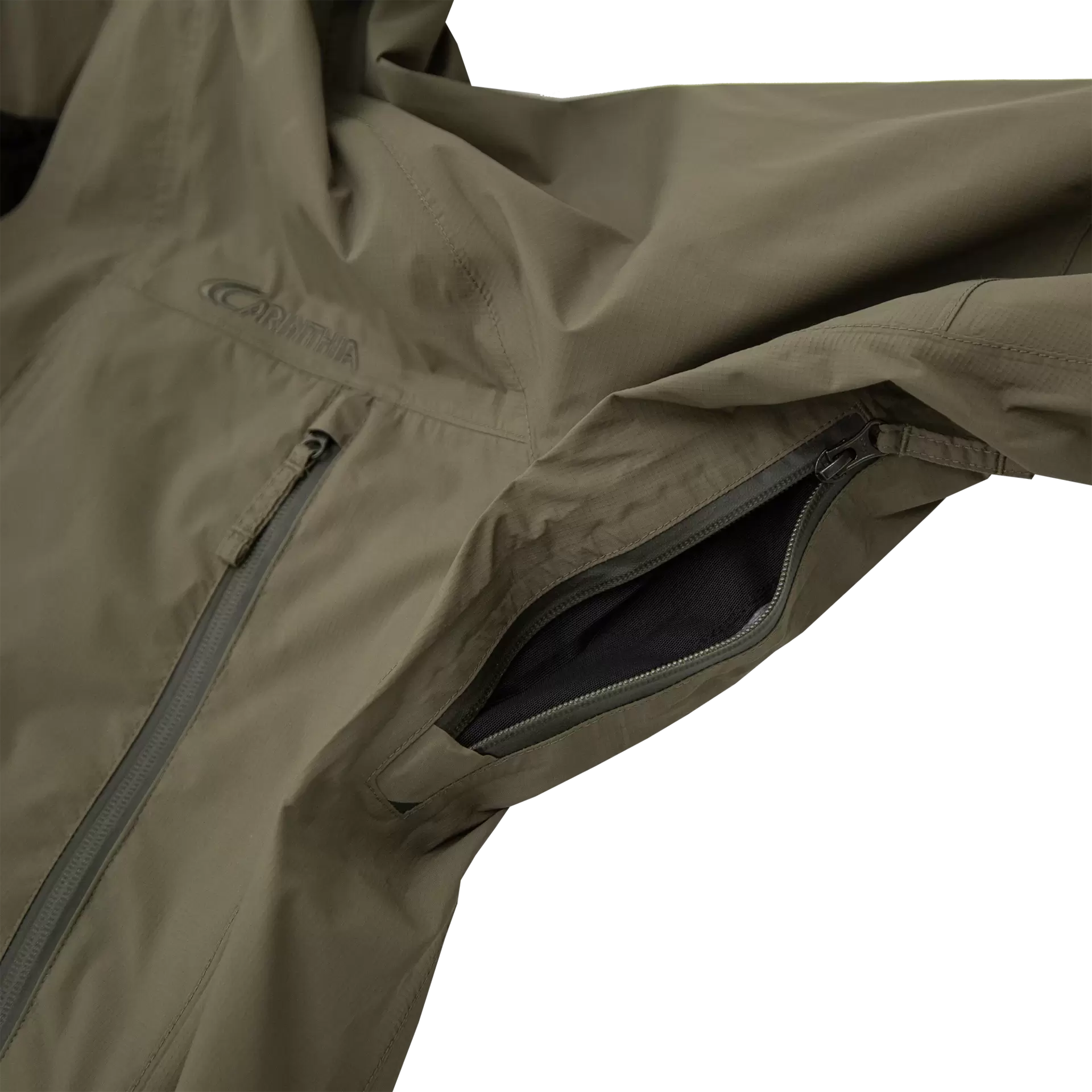 Carinthia Loftshell® Hydro vízálló outdoor kabát – Olíva – gyári termékfotó 19