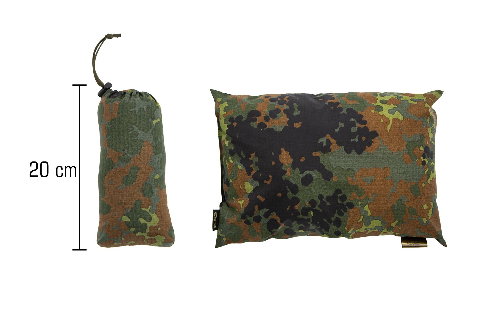 Carinthia Travel Pillow G-LOFT® utazópárna – 5 színű Flecktarn