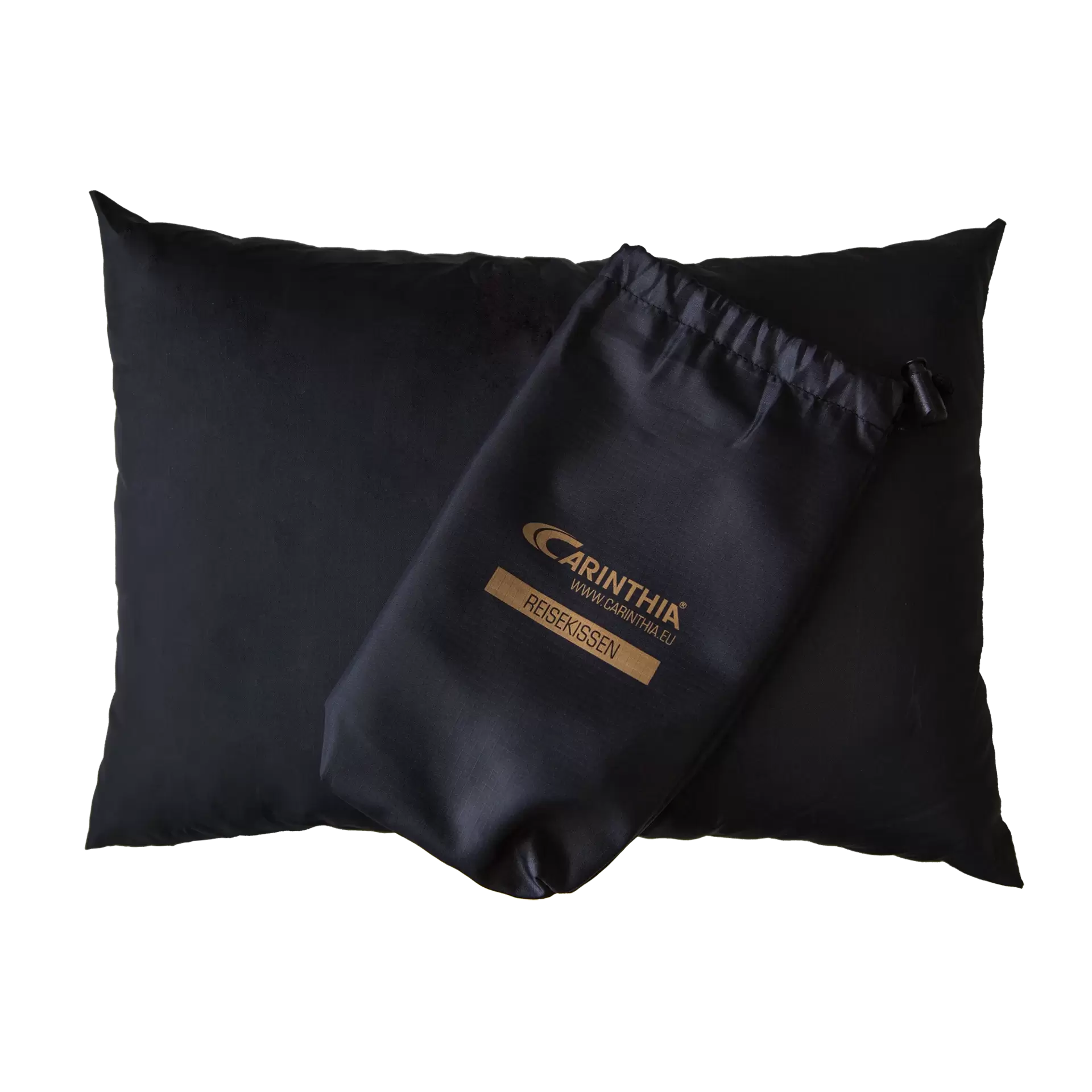 Carinthia Travel Pillow G-LOFT® utazópárna – Fekete