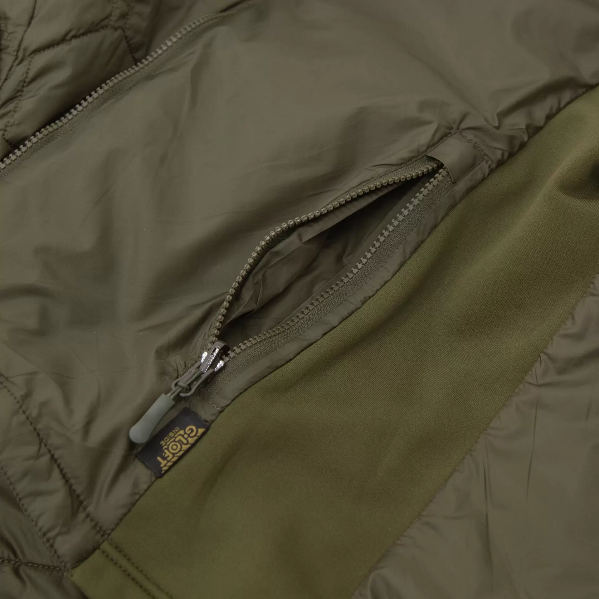 Carinthia TLG 2.0 Jacket – könnyű hibrid technikai kabát – Olíva – gyári termékfotó 12