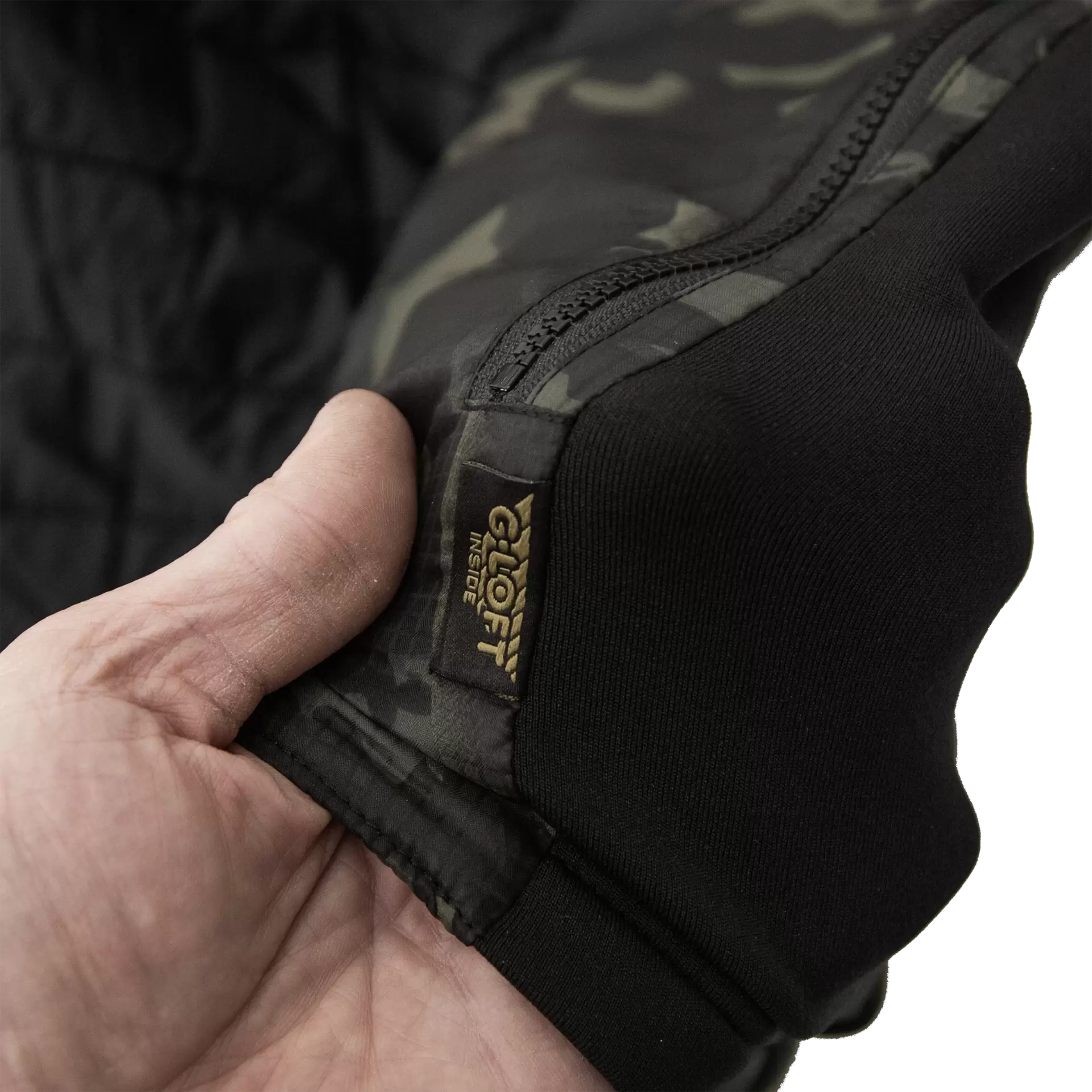 Carinthia TLG 2.0 Jacket – könnyű hibrid technikai kabát – Multicam Black – gyári termékfotó 17