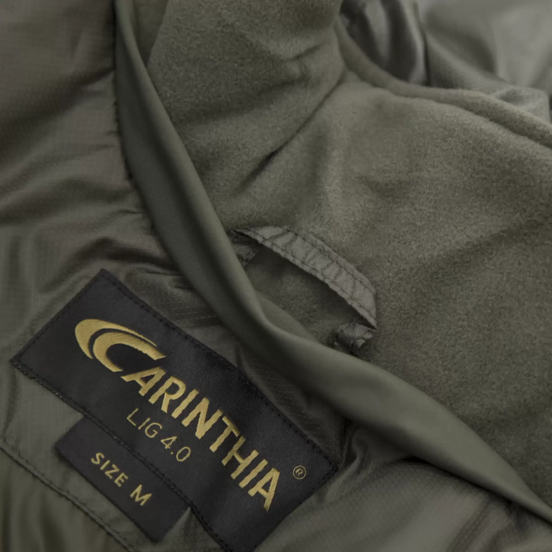 Carinthia LIG 4.0 Jacket könnyű G-LOFT® kabát – Olíva – gyári termékfotó 19