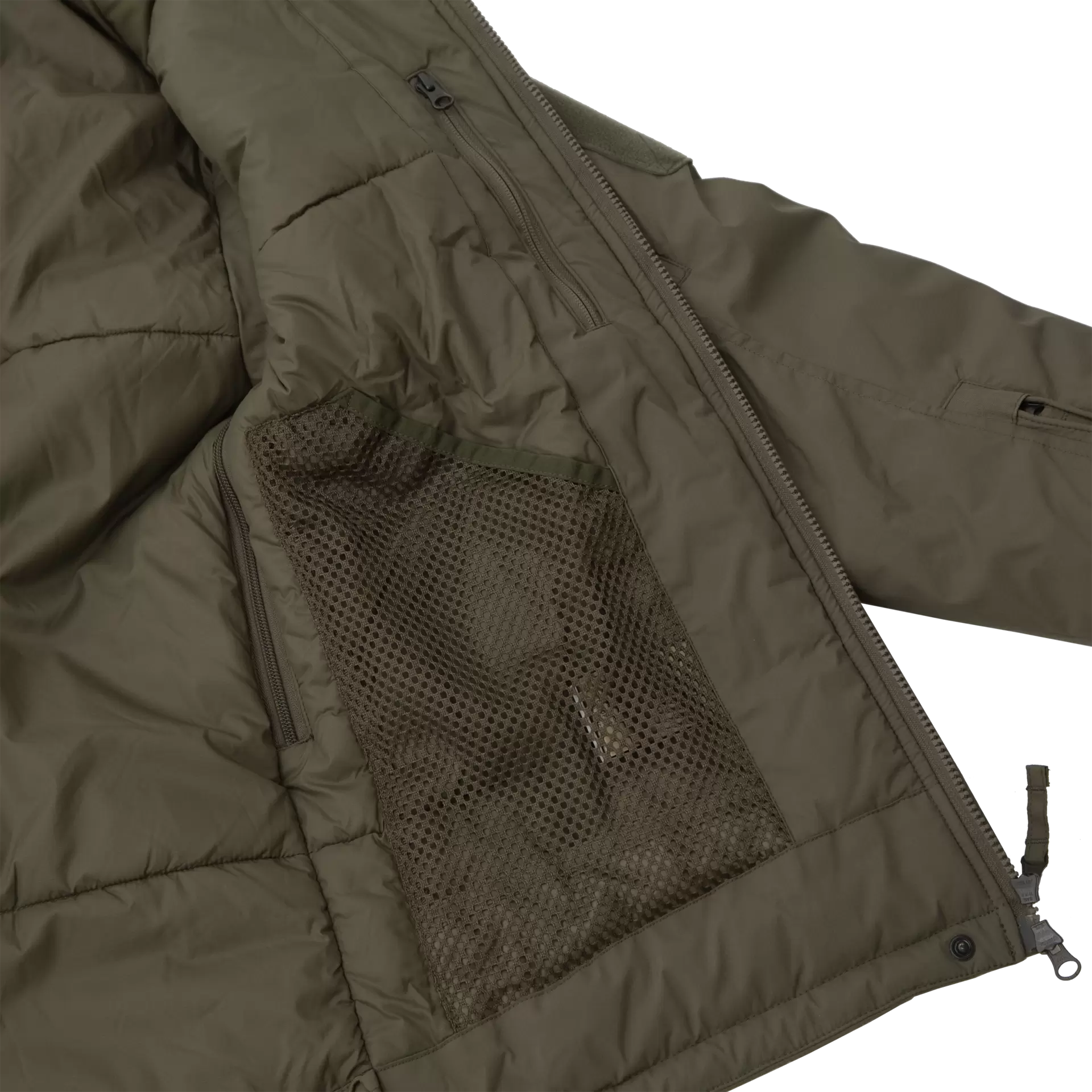 Carinthia HIG 5.0 Jacket – nagy szigetelésű téli kabát – Olíva – gyári termékfotó 6