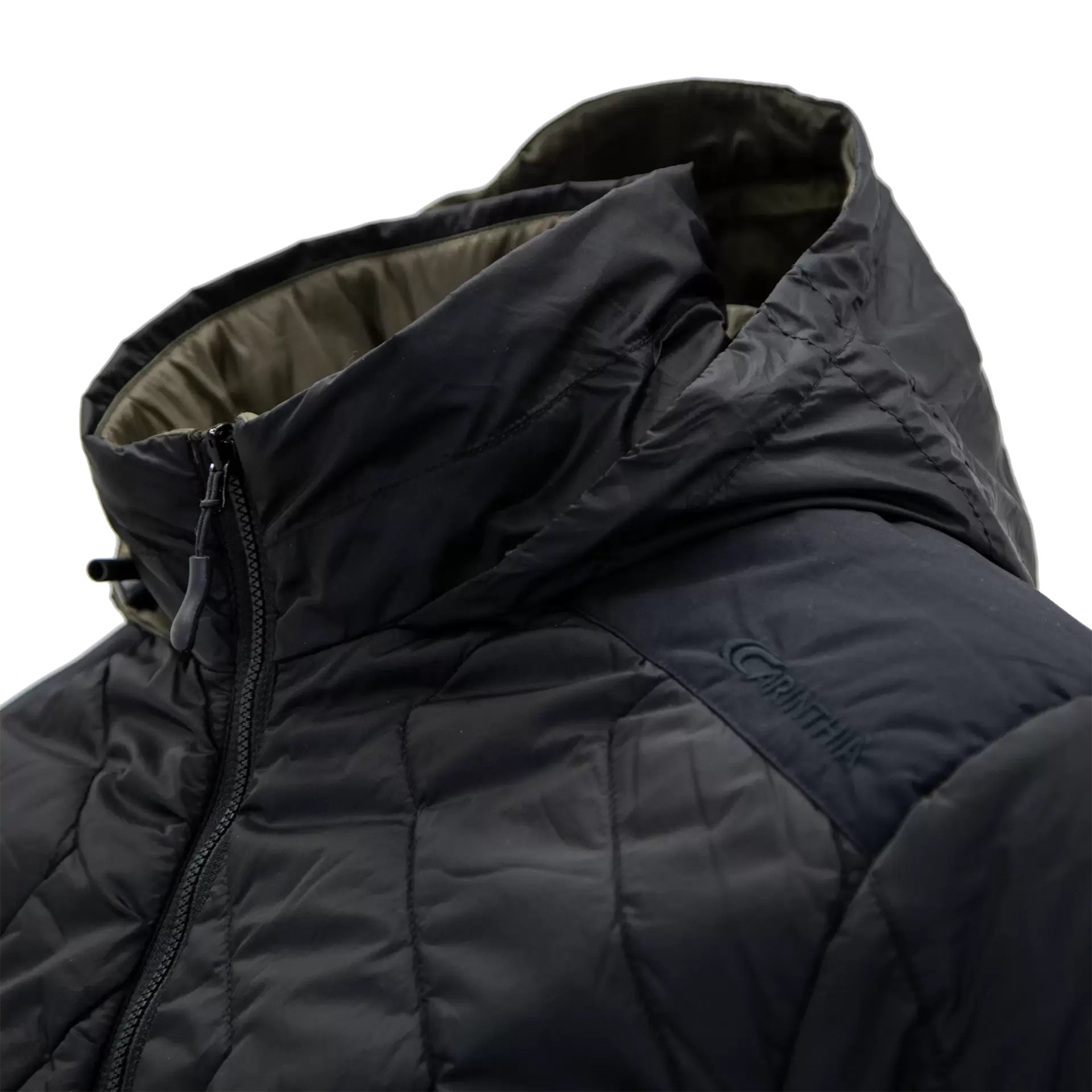 Carinthia G-LOFT® T2D Jacket – kifordítható Turn2Dry kabát – Olíva / fekete – gyári termékfotó 7