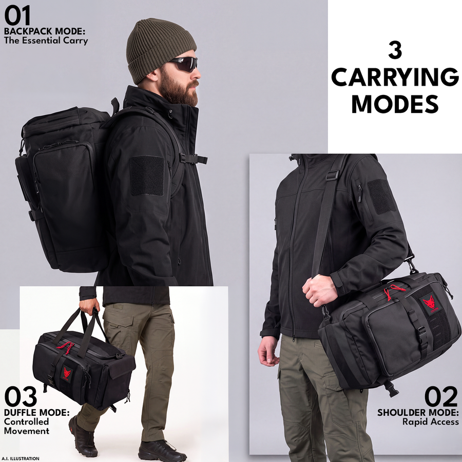 ACE Schakal Duffle Bag felszereléstáska, kb. 35 liter – termékfotó 2
