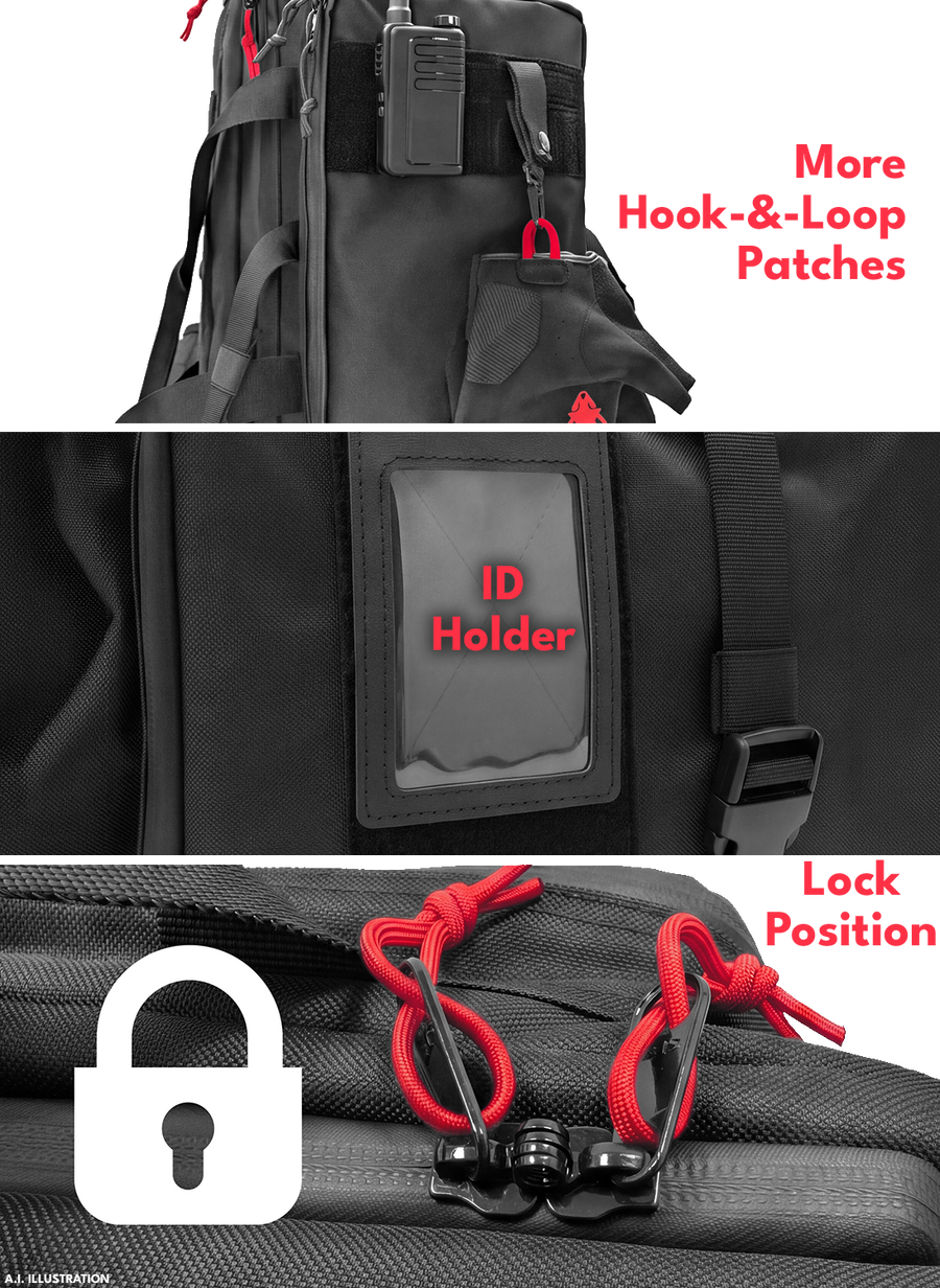 ACE Schakal Duffle Bag felszereléstáska, kb. 35 liter – gyári termékfotó