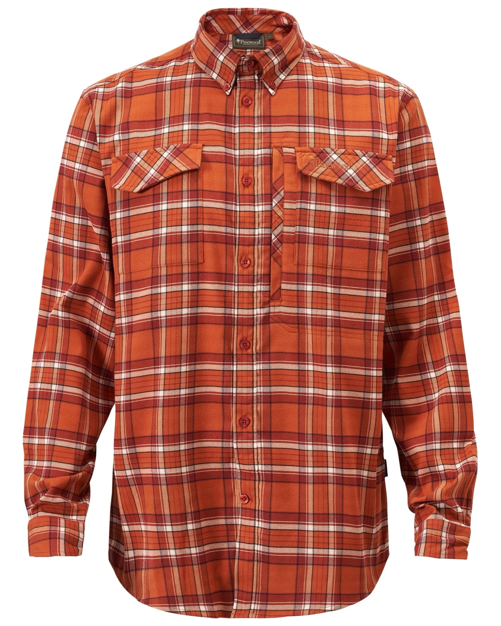 Abisko Hiking Flannel Shirt M´s – Burned Orange (501) – 5225