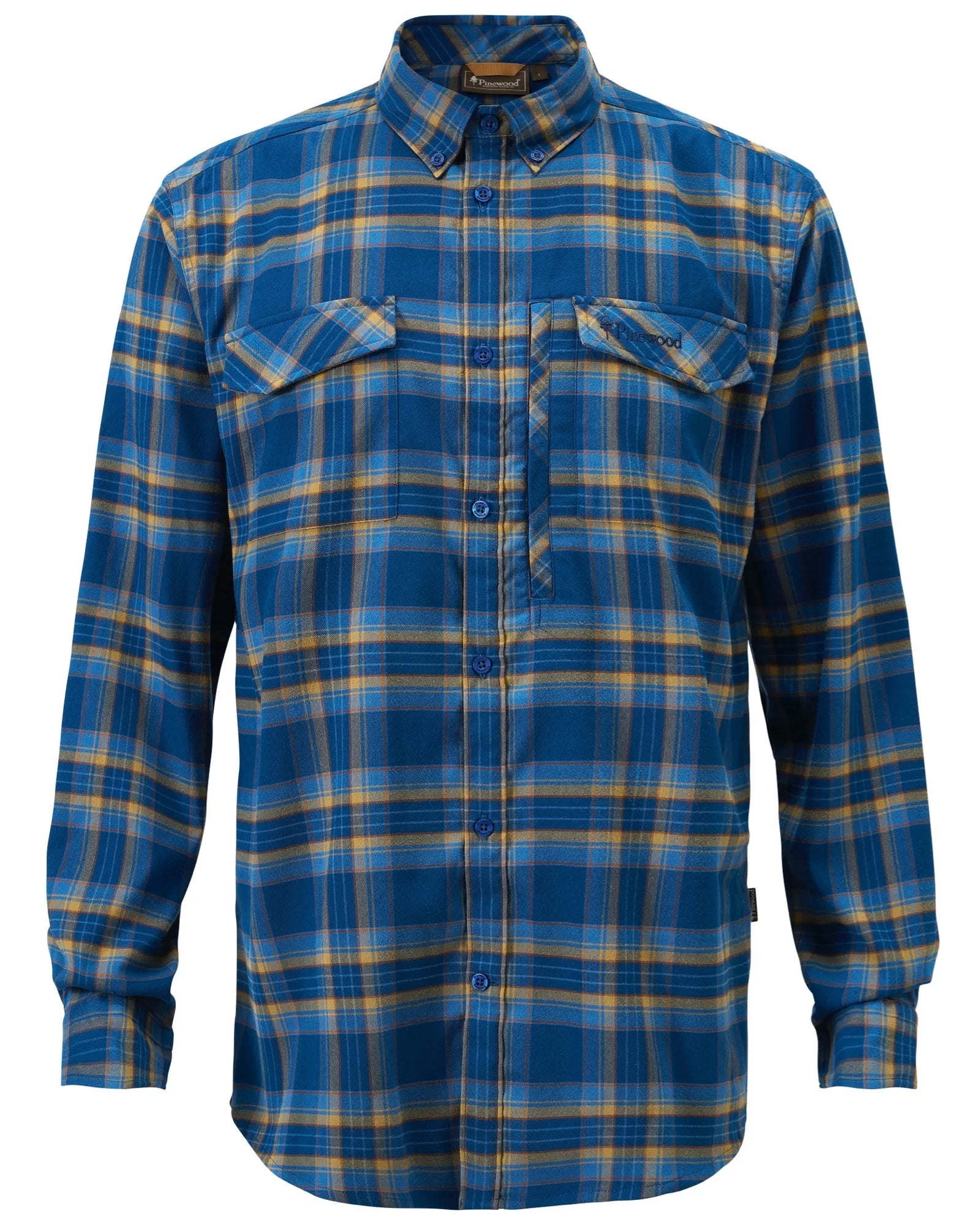 Abisko Hiking Flannel Shirt M´s – D.Azur Blue (381) – 5225