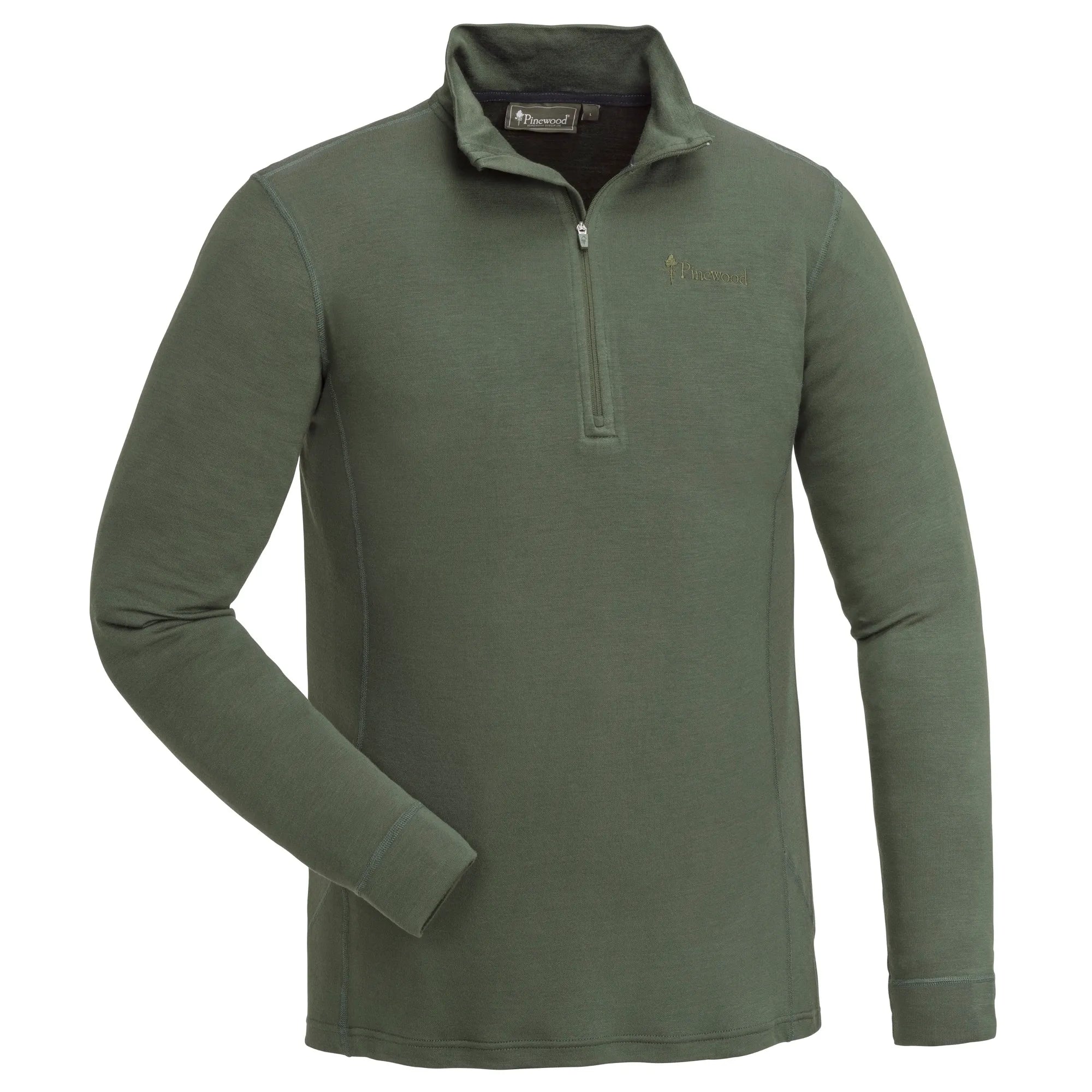 Abisko Merino Base Layer Half Zip M's – D.Mossgreen (733) – 5406