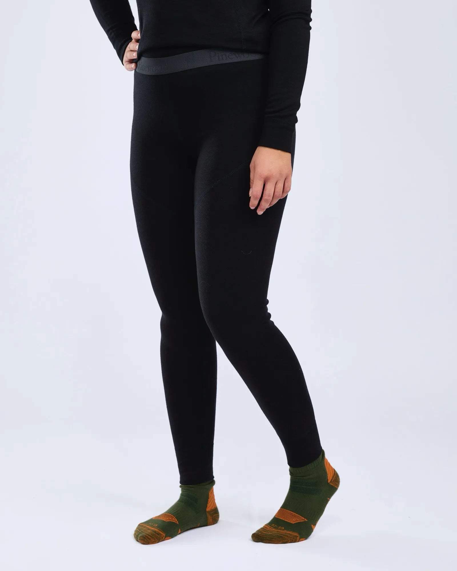 Abisko Merino Base Layer Pants W's – Smoke Black (437) – 3407