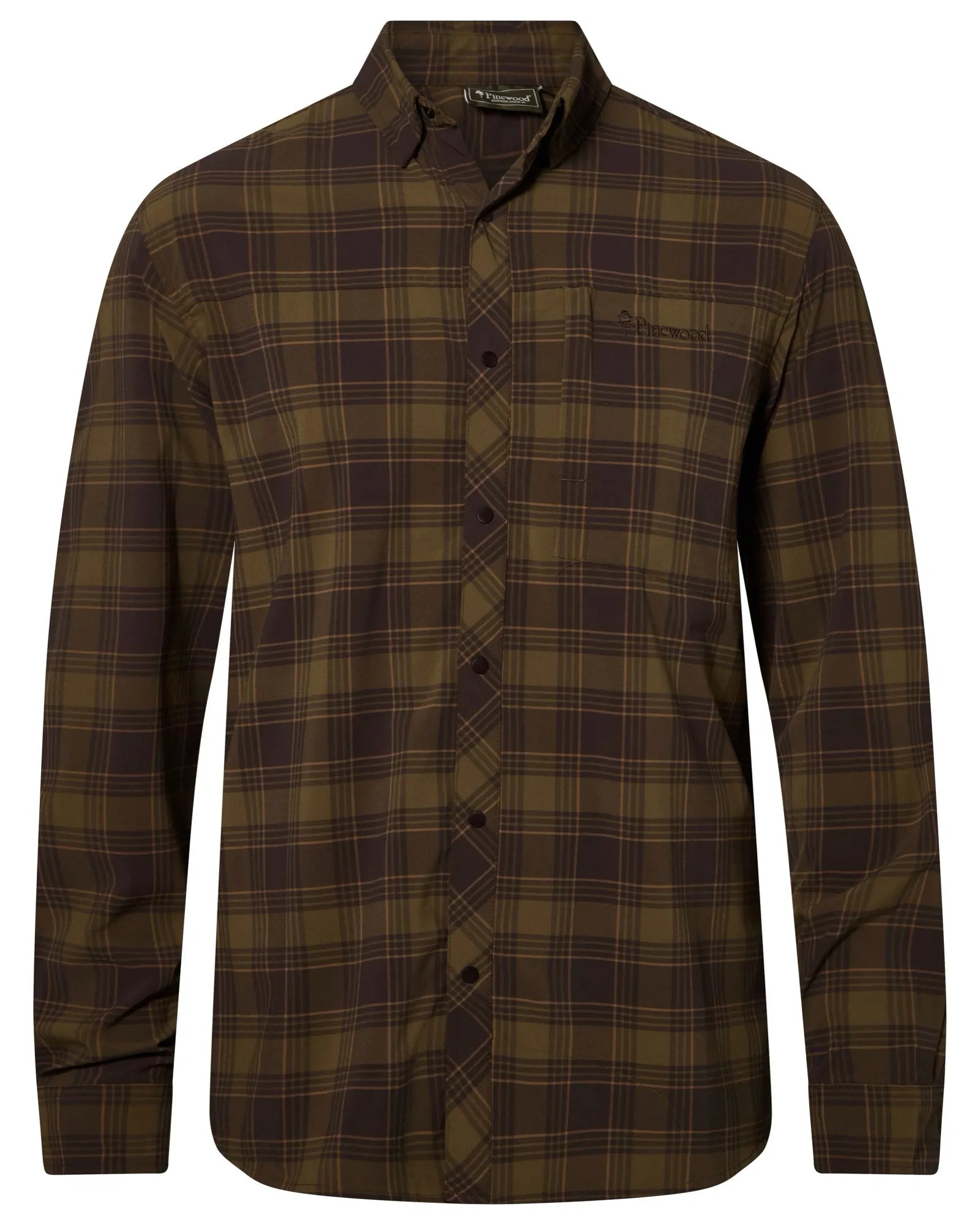 Abisko Trekking InsectSafe L/S Shirt M's – D.Olive/D.Sandstone (778) – 5222