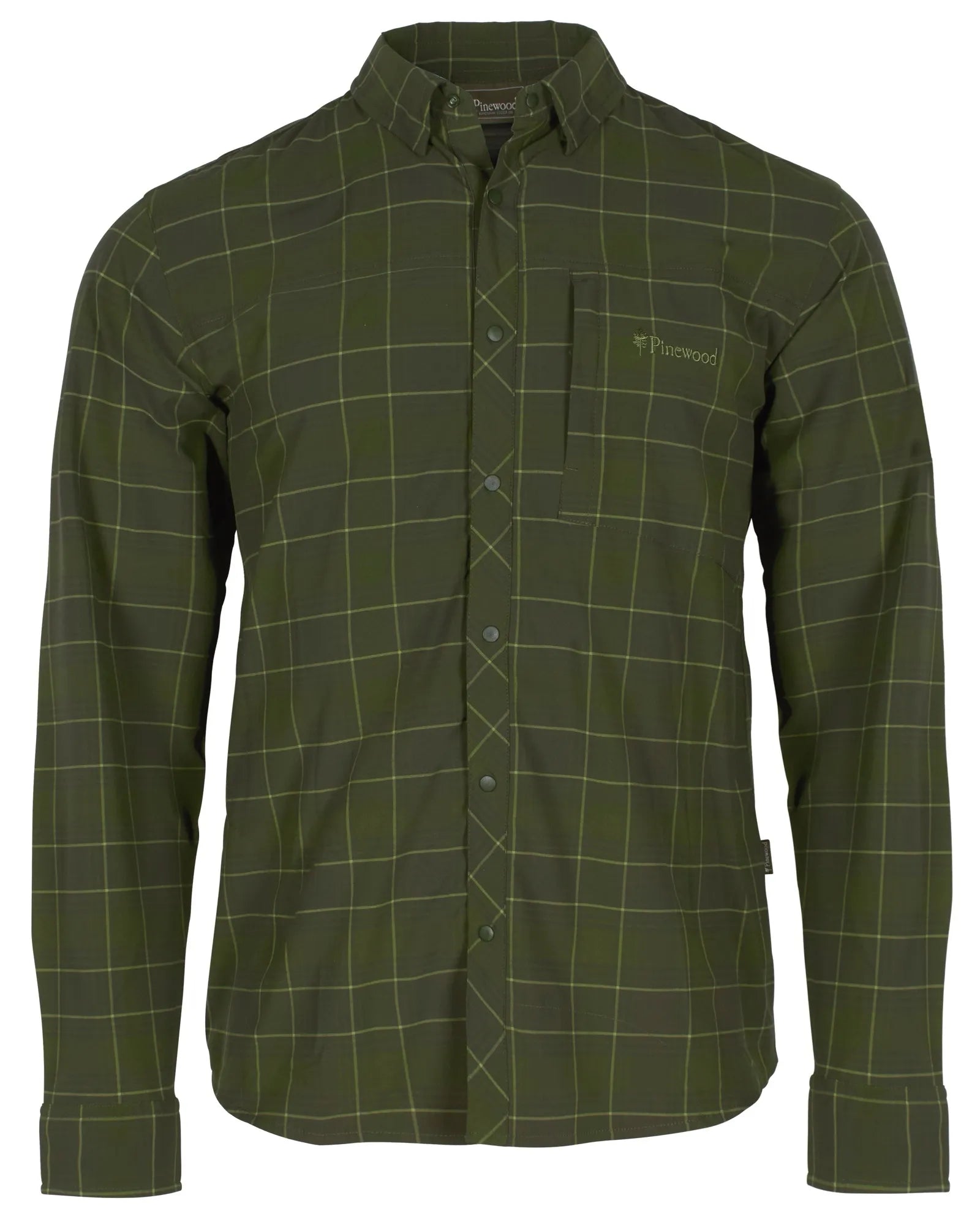 Abisko Trekking L/S Shirt M's – Moss Green (135) – 5122