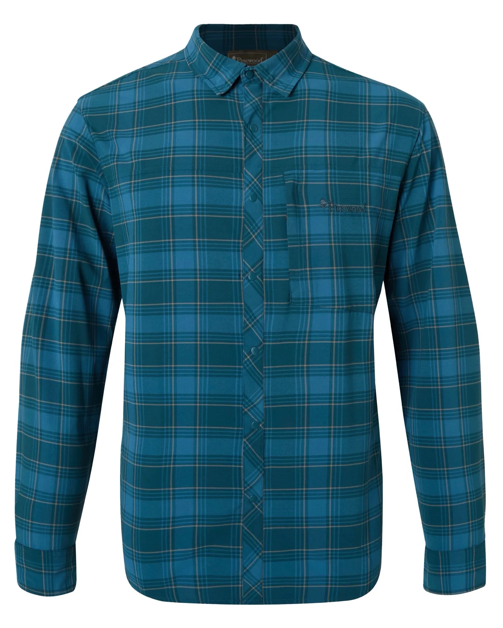Abisko Trekking L/S Shirt M's – Teal Blue (388) – 5122