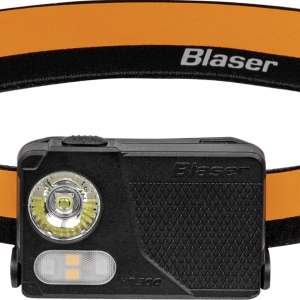 Blaser HT 300 fekete fejlámpa narancssárga fejpánttal