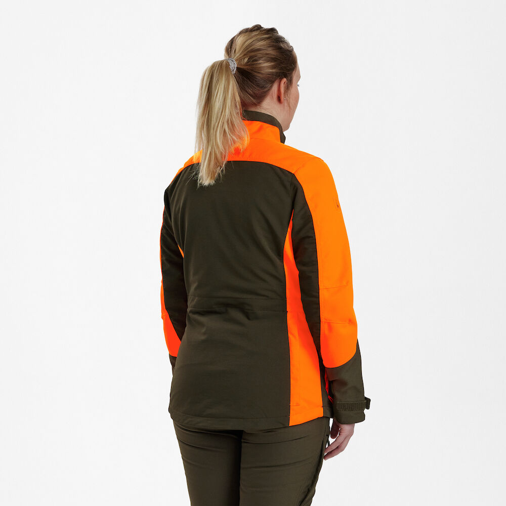 Deerhunter ANN Extreme kabát – női – 5114 – Orange – narancssárga (669) – hátulnézet