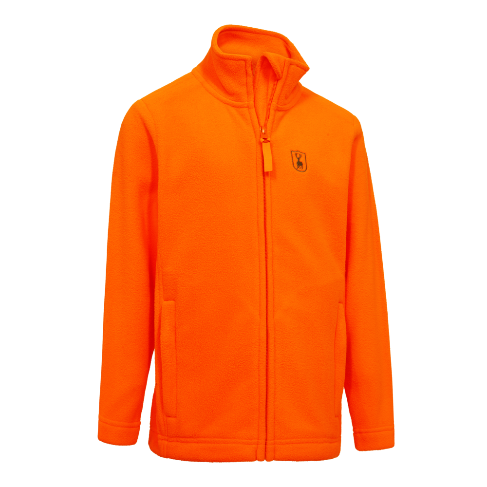 Deerhunter ATLAS Light polár kabát – ifjúsági – 5631 – Orange – narancssárga (663) – elölnézet