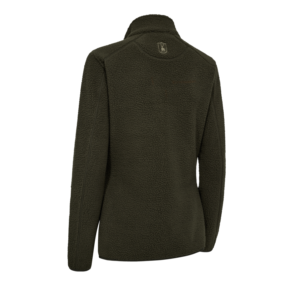 Deerhunter ATLAS polár kabát – női – 5144 – Forest Green – erdőzöld (361) – hátulnézet