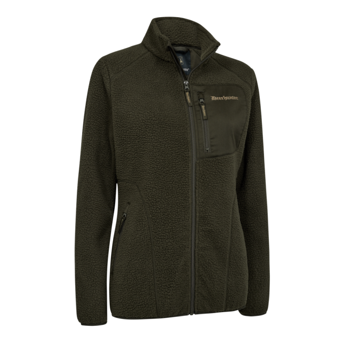 Deerhunter ATLAS polár kabát – női – 5144 – Forest Green – erdőzöld (361) – elölnézet