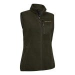 Deerhunter ATLAS polár mellény – női – 4144 – Forest Green – erdőzöld (361) – elölnézet