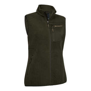Deerhunter ATLAS polár mellény – női – 4144 – Forest Green – erdőzöld (361) – elölnézet
