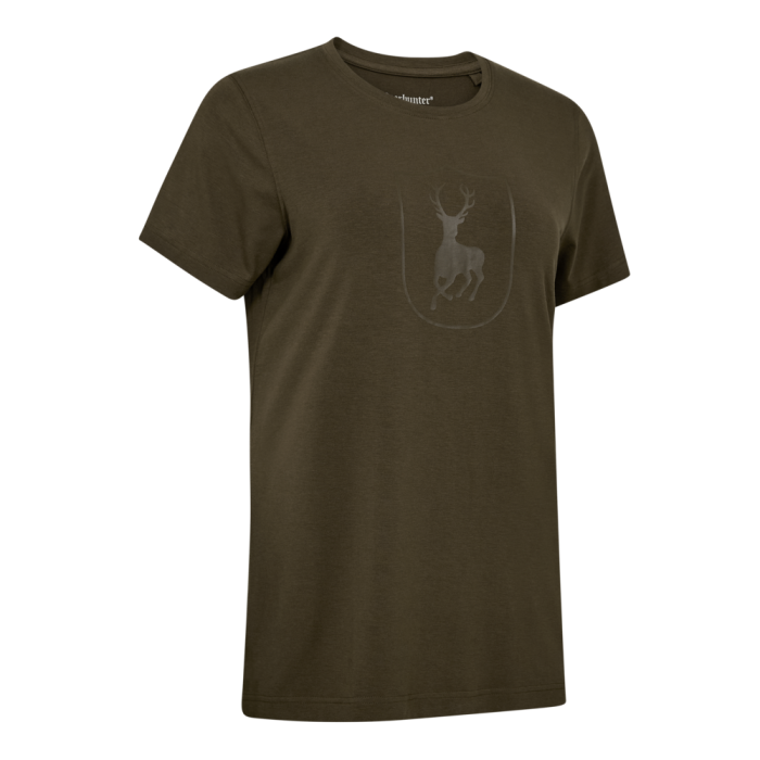 Deerhunter BAMBOO póló – női – 8688 – Deep Green – mélyzöld (388) – elölnézet