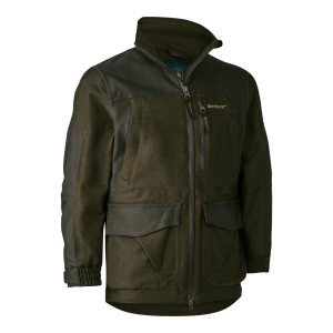 Deerhunter CHASSE kabát – ifjúsági – 5748 – Olive Night melange – sötét olívazöld melír (365) – elölnézet