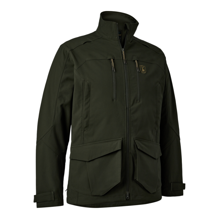 Deerhunter CLIMATE Jacket with 37.5® Technology – 37.5® technológiás rugalmas férfi vadászkabát – 5803 – Forest Ember – erdei parázs árnyalat (367) – elölnézet