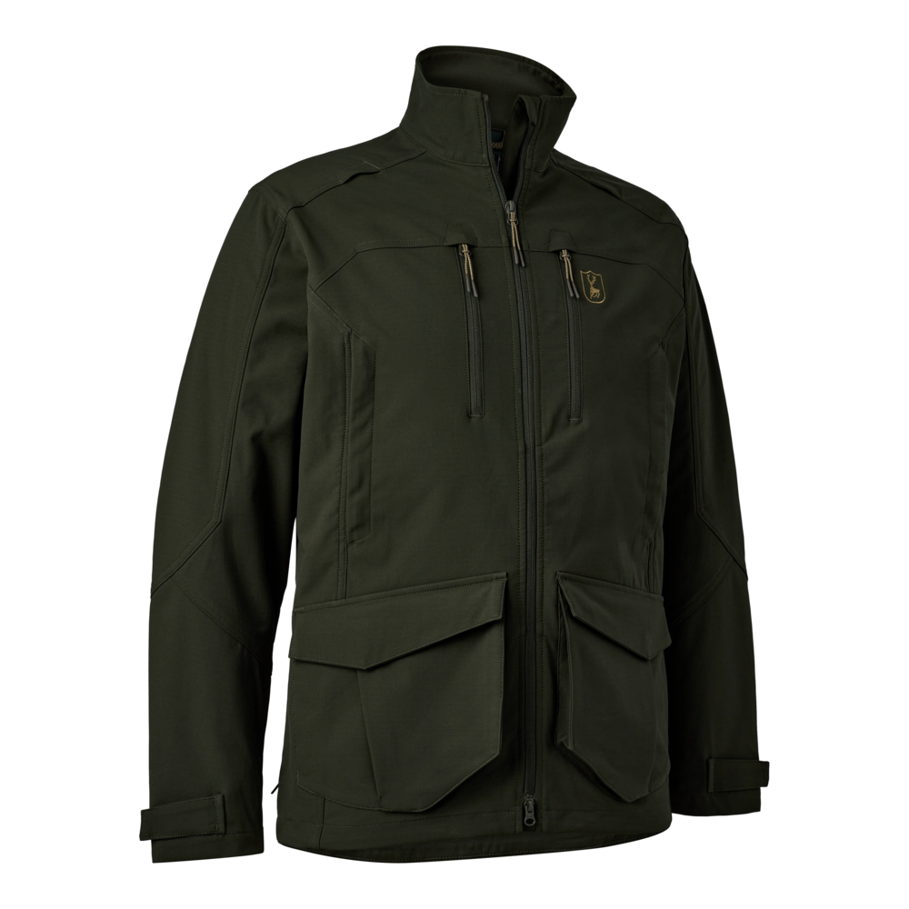 Deerhunter CLIMATE Jacket with 37.5® Technology – 37.5® technológiás rugalmas férfi vadászkabát – 5803 – Forest Ember – erdei parázs árnyalat (367) – elölnézet