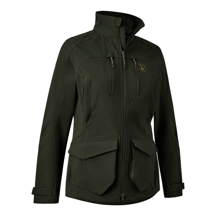 Deerhunter CLIMATE kabát 37.5® technológiával – női – 5372 – Forest Ember – erdei parázs árnyalat (367) – elölnézet