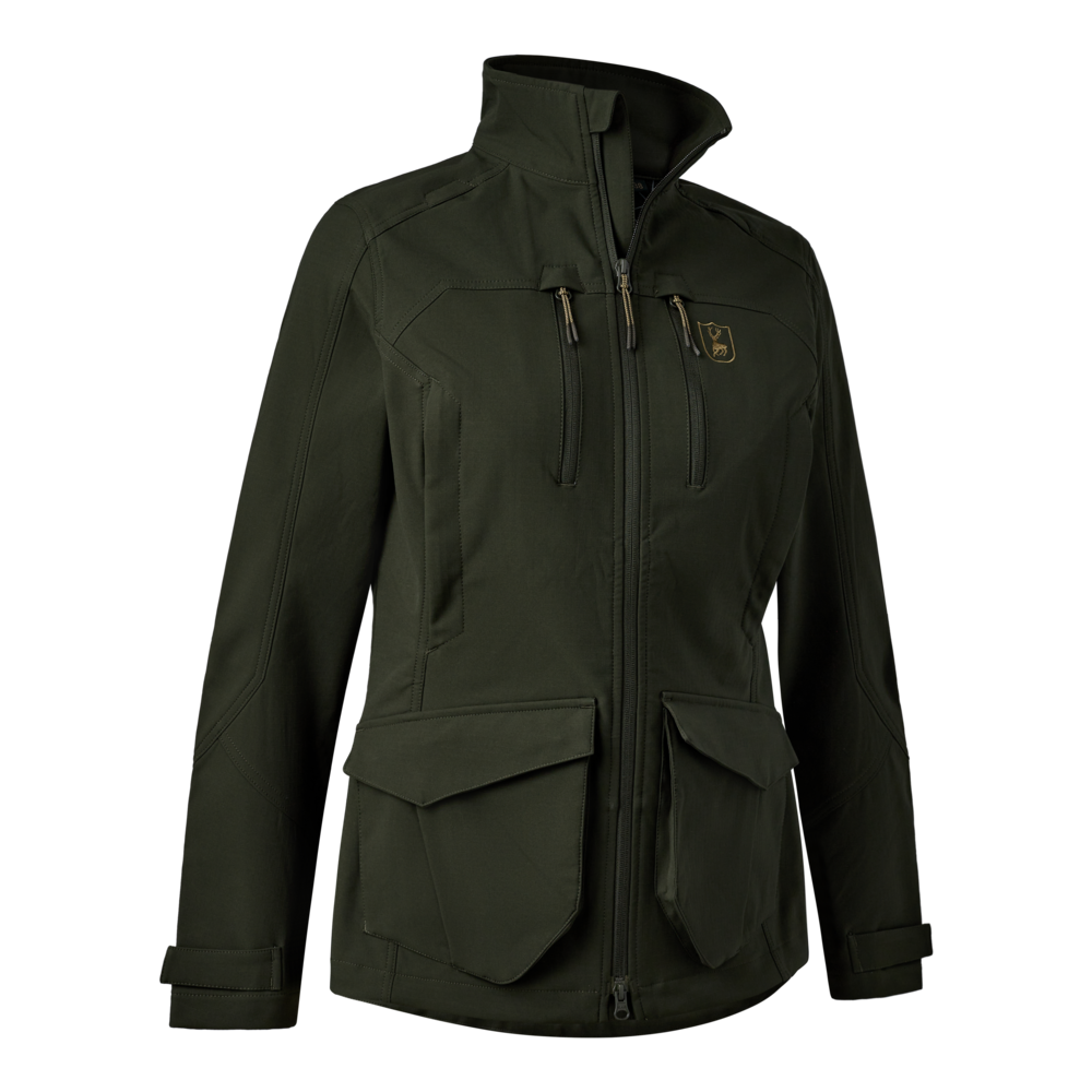Deerhunter CLIMATE kabát 37.5® technológiával – női – 5372 – Forest Ember – erdei parázs árnyalat (367) – elölnézet