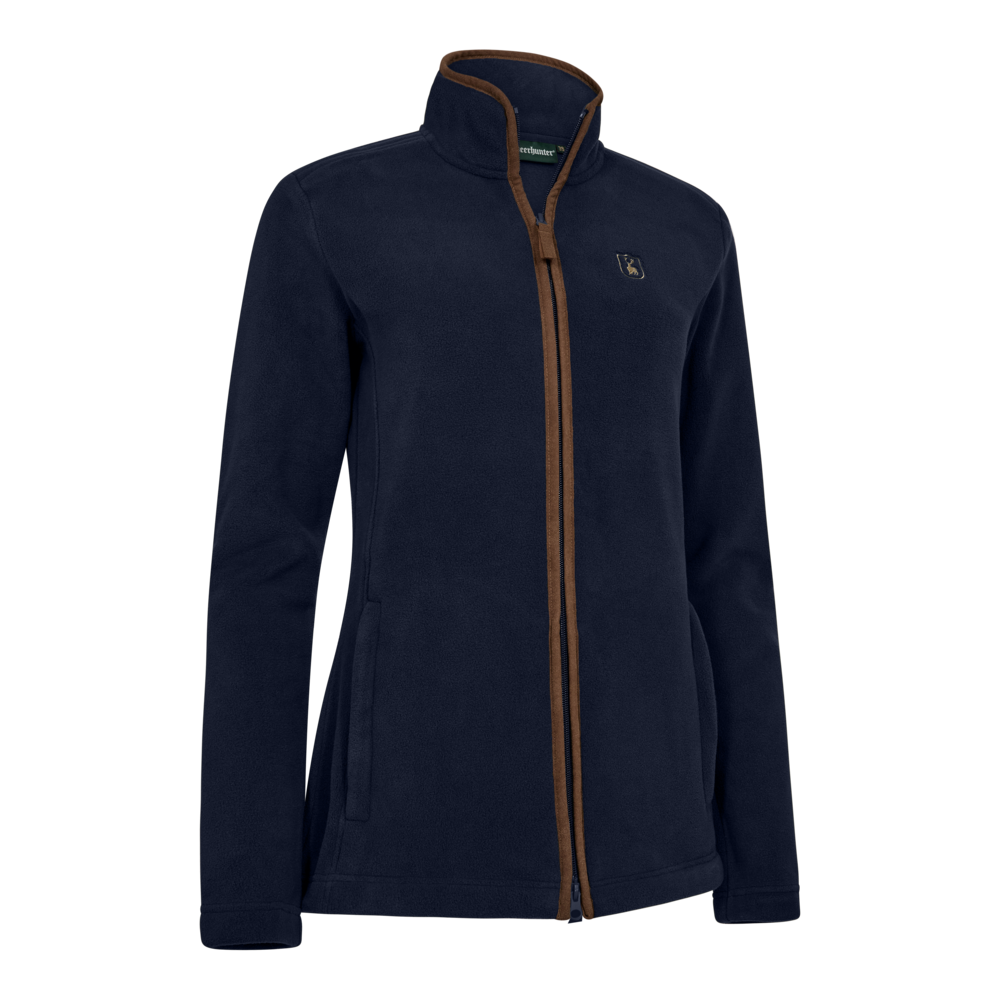 Deerhunter CUMBRIA polár kabát – női – 5638 – Dark Blue – sötétkék (786) – elölnézet