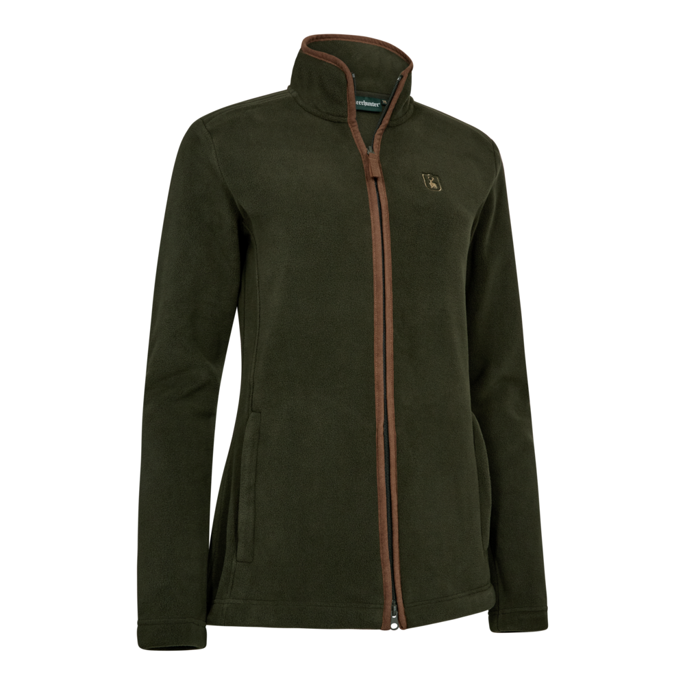 Deerhunter CUMBRIA polár kabát – női – 5638 – Forest Ember – erdei parázs árnyalat (367) – elölnézet