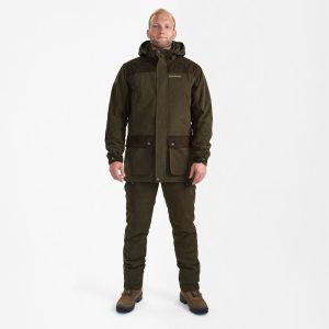 Deerhunter EAGLE Jacket – vízálló férfi vadászkabát – 5786 – Tarmac Green – szürkészöld (379) – elölnézet