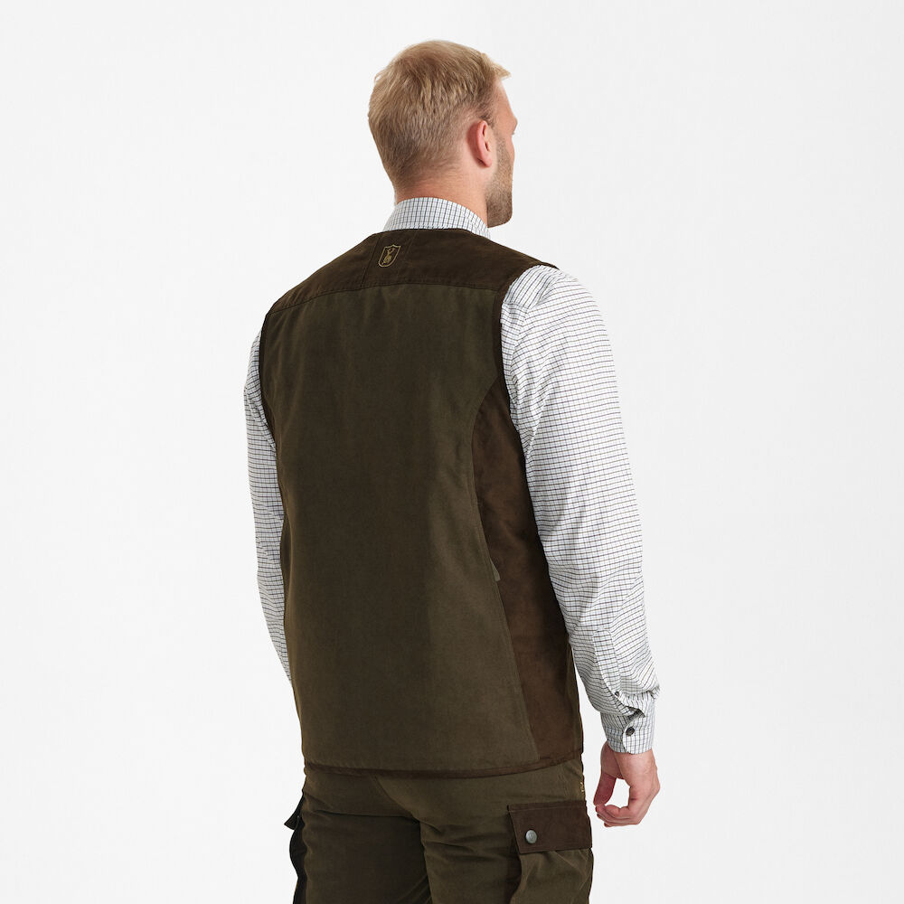 Deerhunter EAGLE STORMLINER® vadászmellény – 4784 – Tarmac Green – szürkészöld (379) – hátulnézet