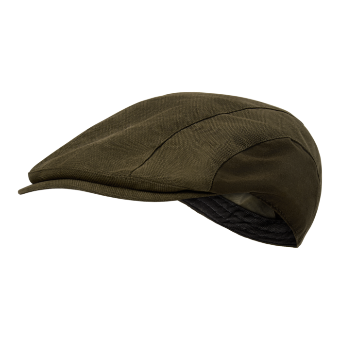 Deerhunter EAGLE klasszikus lapos vadászsapka 6786 – Tarmac Green – szürkészöld (379) – elölnézet