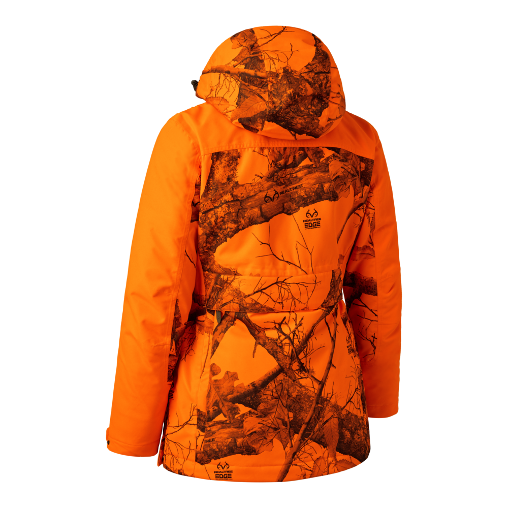 Deerhunter EAGLE téli kabát – női – 5958 – REALTREE EDGE® ORANGE (83) – hátulnézet