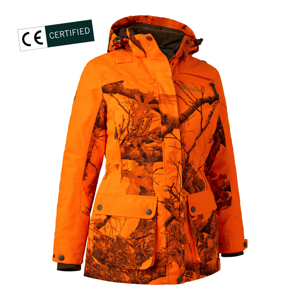 Deerhunter EAGLE téli kabát – női – 5958 – REALTREE EDGE® ORANGE (83) – gyári termékfotó