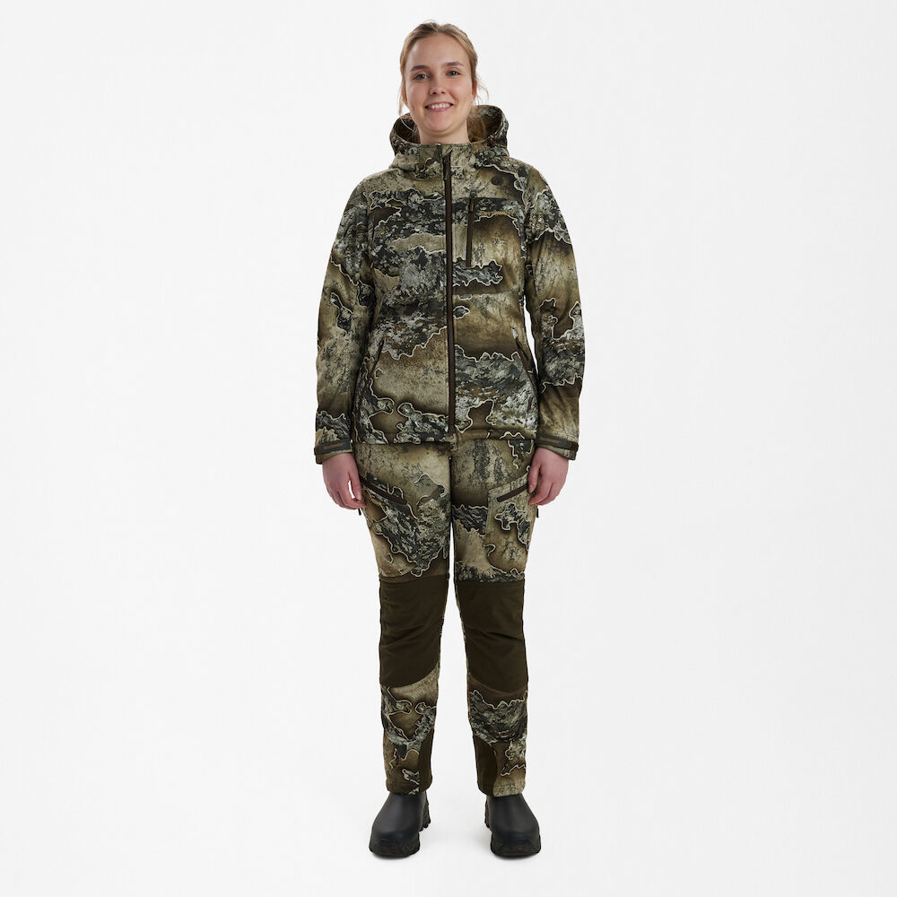 Deerhunter EXCAPE softshell kabát – női – 5843 – REALTREE EXCAPE™ (93) – elölnézet