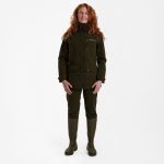 Deerhunter GABBY kabát – női – 5003 – Peat – tőzegbarna (391) – elölnézet