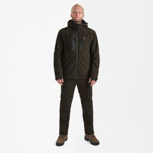 Deerhunter GAME PRO Light Jacket – könnyű vízálló férfi vadászkabát – 5723 – Wood – erdei barna (585) – elölnézet