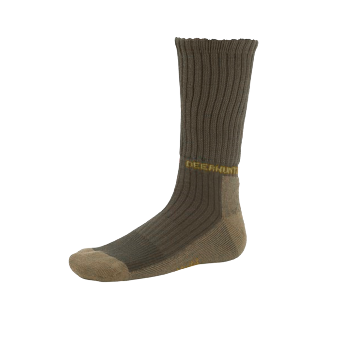 Deerhunter GAME kényelmes outdoor zokni 8127 – Dark Elm – sötét szilbarna (383) – elölnézet
