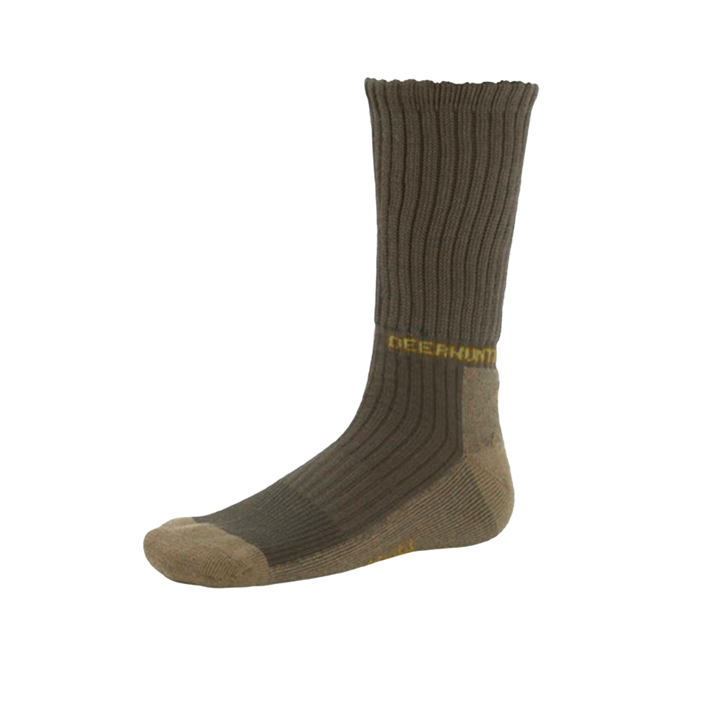 Deerhunter GAME kényelmes outdoor zokni 8127 – Dark Elm – sötét szilbarna (383) – elölnézet