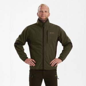 Deerhunter GAMEKEEPER Bonded STORMLINER® polárfelső – 5515 – Graphite Green – grafitzöld (371) – elölnézet