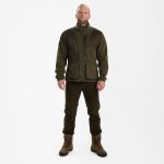 Deerhunter GAMEKEEPER Shooting Jacket – férfi lövészkabát STORMLINER® membránnal – 5314 – Graphite Green – grafitzöld (371) – elölnézet