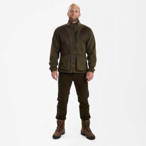 Deerhunter GAMEKEEPER Shooting Jacket – férfi lövészkabát STORMLINER® membránnal – 5314 – Graphite Green – grafitzöld (371) – elölnézet