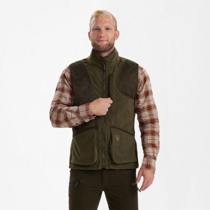 Deerhunter GAMEKEEPER Shooting STORMLINER® lövészmellény – 4314 – Graphite Green – grafitzöld (371) – elölnézet