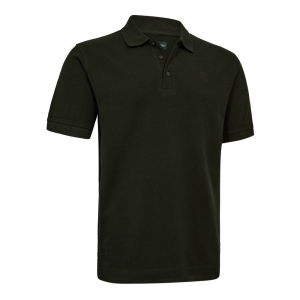 Deerhunter GRIFFIN mini waffle galléros póló – 8687 – Forest Ember – erdei parázs árnyalat (367) – elölnézet