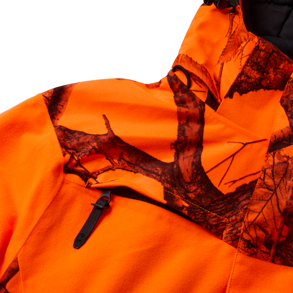 Deerhunter H. GAME Jacket – fűthető vízálló férfi vadászkabát – 5732 – REALTREE EDGE® ORANGE (83) – részlet