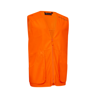 Deerhunter Hunting Mesh Safety láthatósági vadászmellény – 4007 – Orange – narancssárga (663) – elölnézet